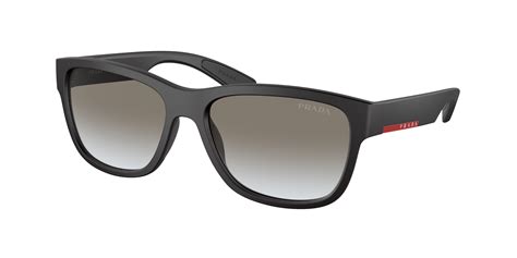 prada 03qs|Prada Lifestyle PS 03QS DG00A7 Black Rubber Plastic .